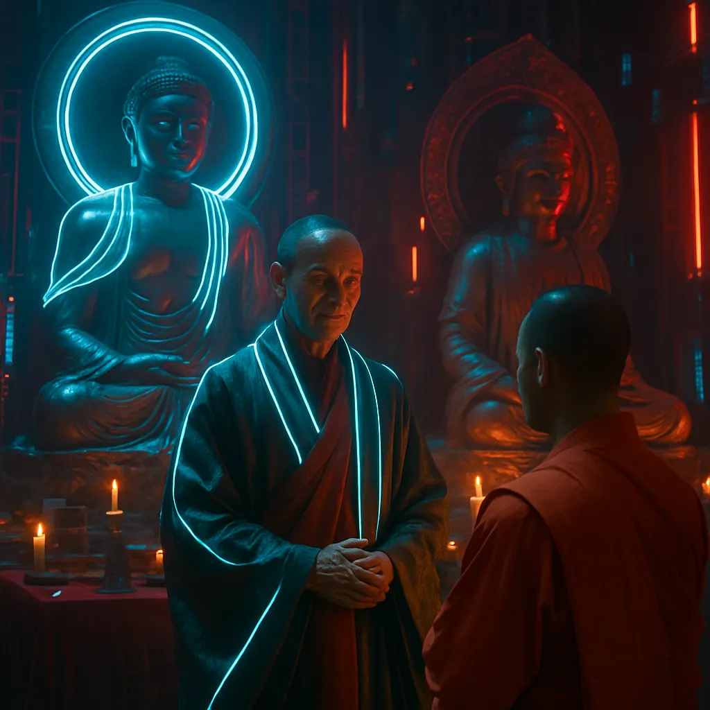 The dream involves a spiritual experience with a Superior Master and Esoteric Master, where the dreamer undergoes consecration rituals and learns about using mantras in meditation.