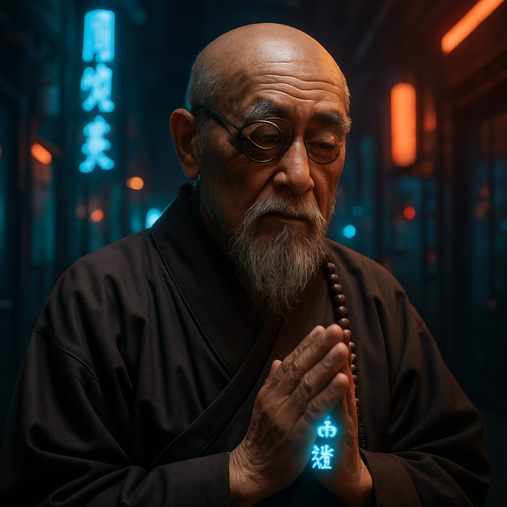 The dream involves a spiritual encounter with a respected master who advises on pursuing spiritual enlightenment through a method involving reciting eight syllables.