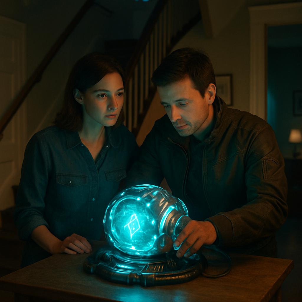 The dreamer is helping a woman with a house, particularly on the second floor where there are specialized and powerful objects that require care, which the dreamer can uniquely provide.