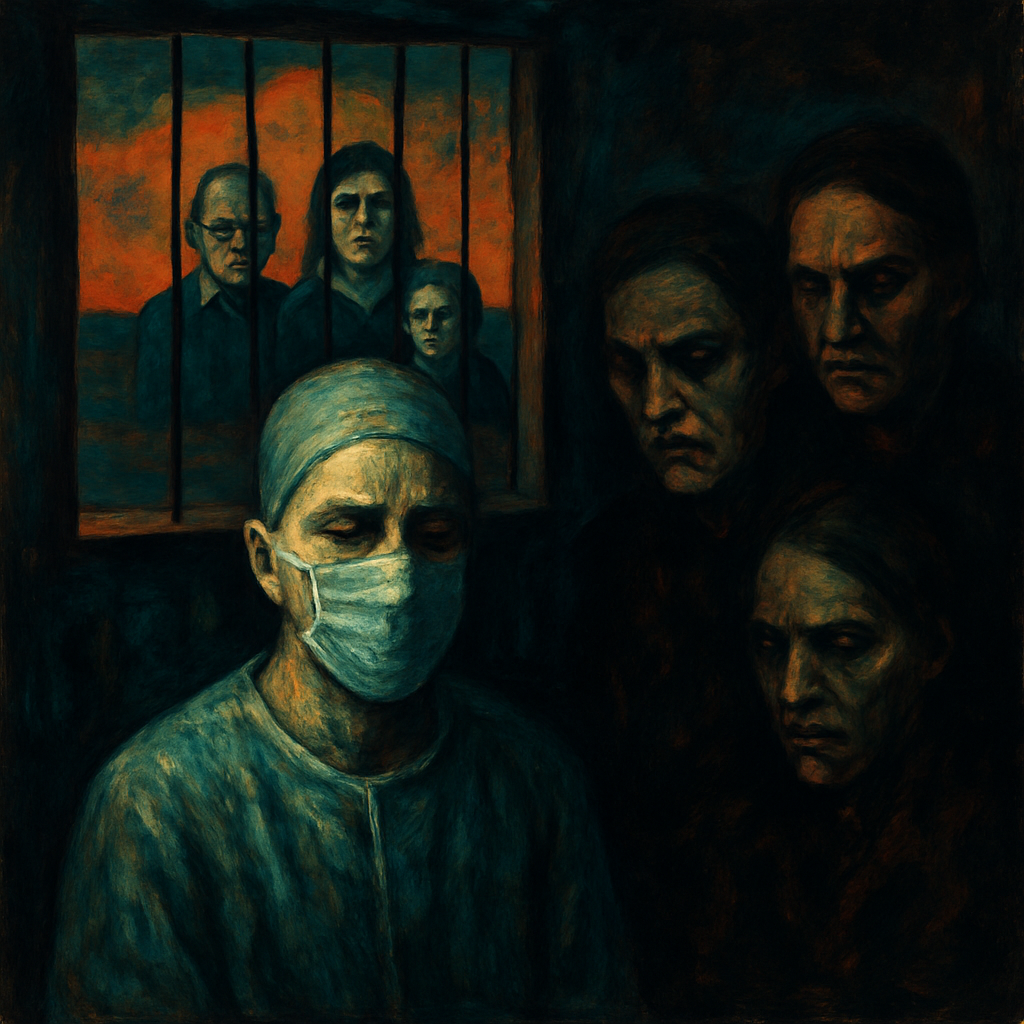 The dreamer experiences family members being lost or quarantined far away, with an inability to contact them. They feel locked up, told they're sick, and forced to shelter with past harmful individuals.