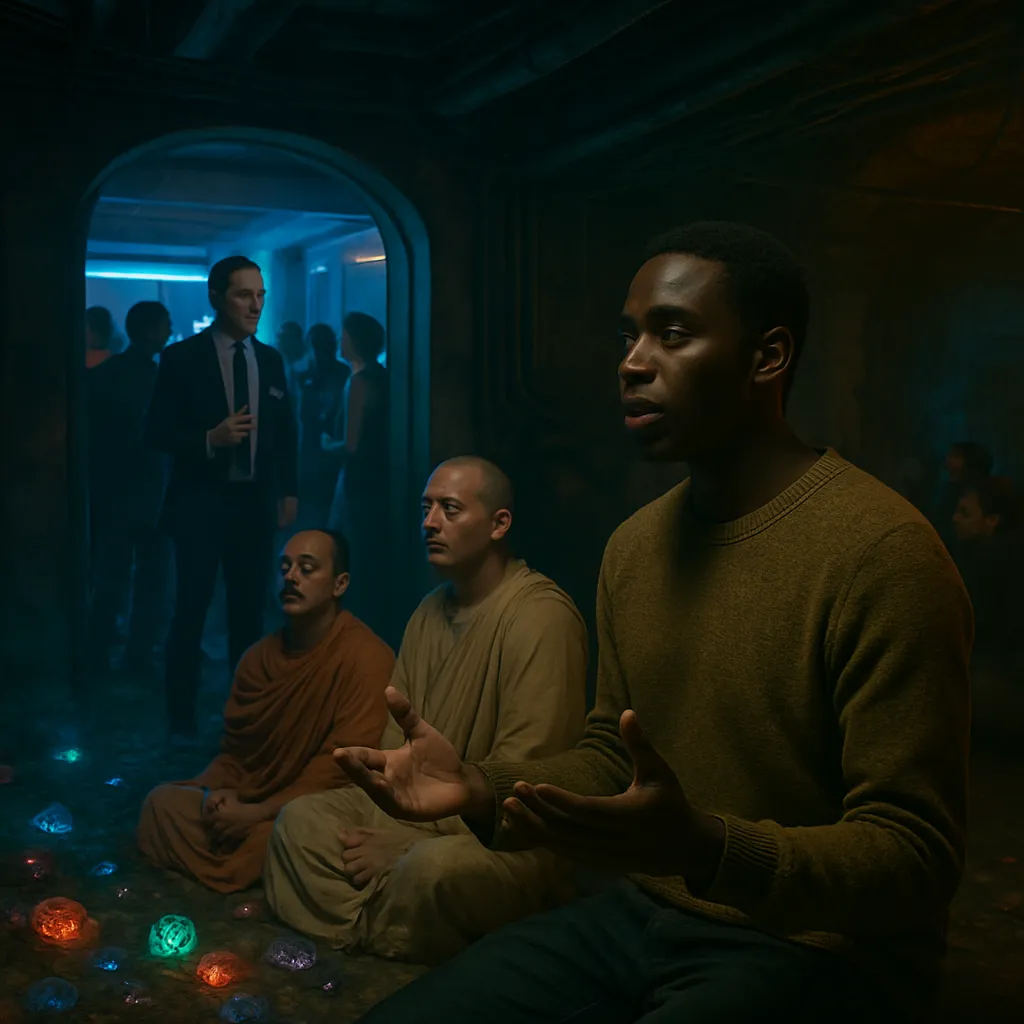 The dream involved gems underground, a party hosted by Chris Cuomo, a young black man sharing his experience of dying twice, and spiritual singing. It suggests themes of hidden potential, connections with known figures, transformation, and spiritual exploration.