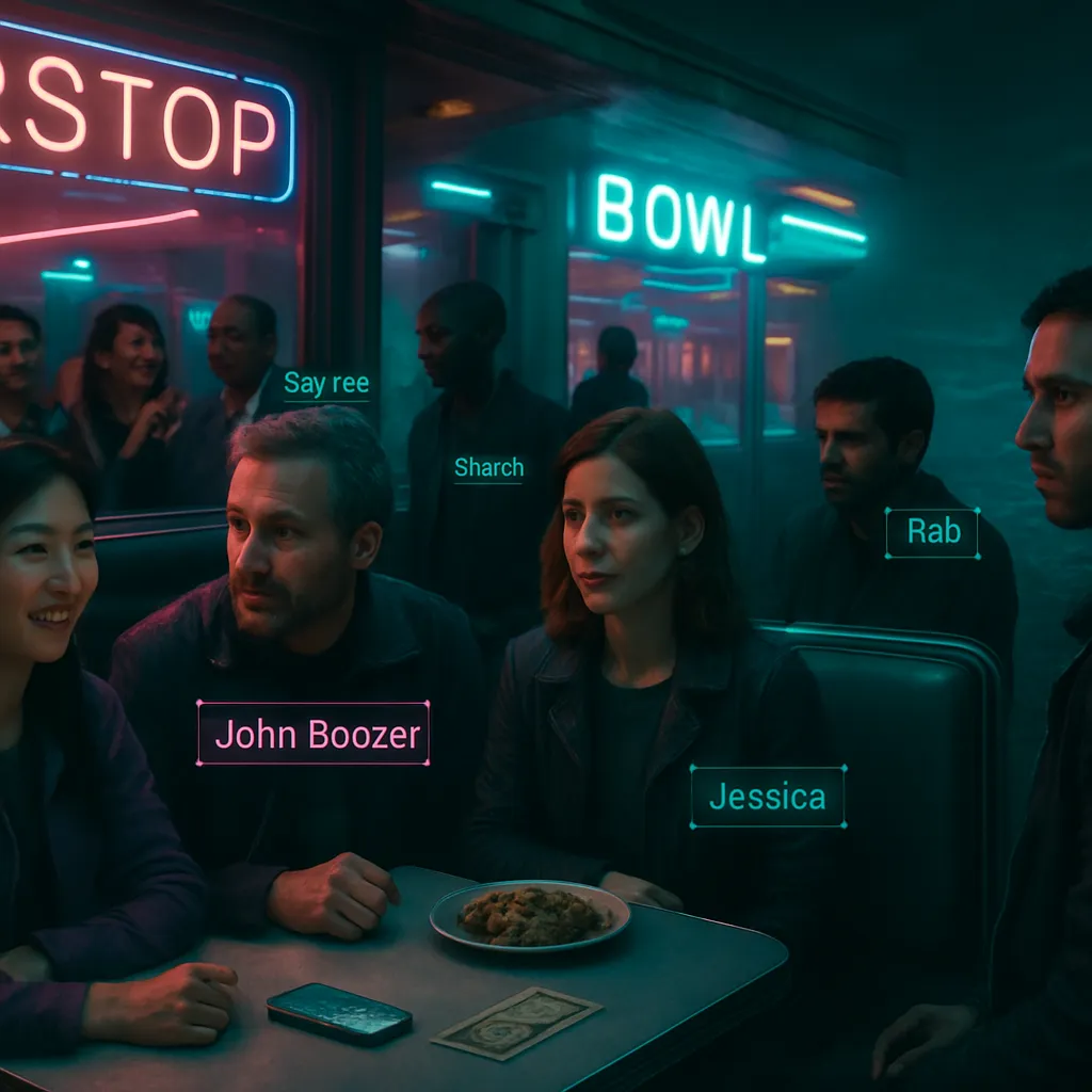 The dream involves a social scenario with Jessica and John Boozer at a rest stop, participating in activities like dining and gaming. It transitions into a party with mixed social interactions, leading to a coastal exploration with people swimming in the ocean. Themes include social dynamics, emotional exploration, and self-discovery.
