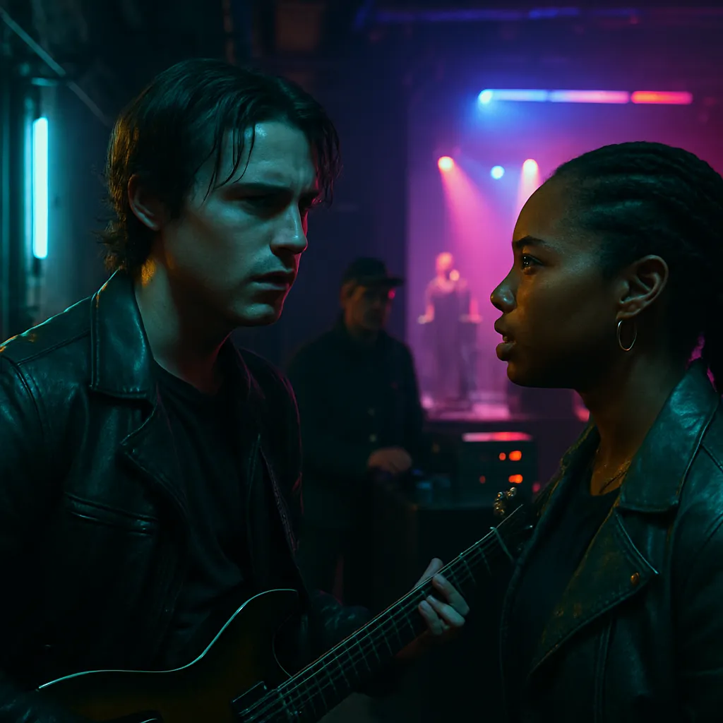 The dreamer was meant to perform at a concert but faced obstacles. After getting lost in a basement, they missed their opportunity to perform. Later, the dreamer encountered a woman named Channel and had a confrontation about their father.