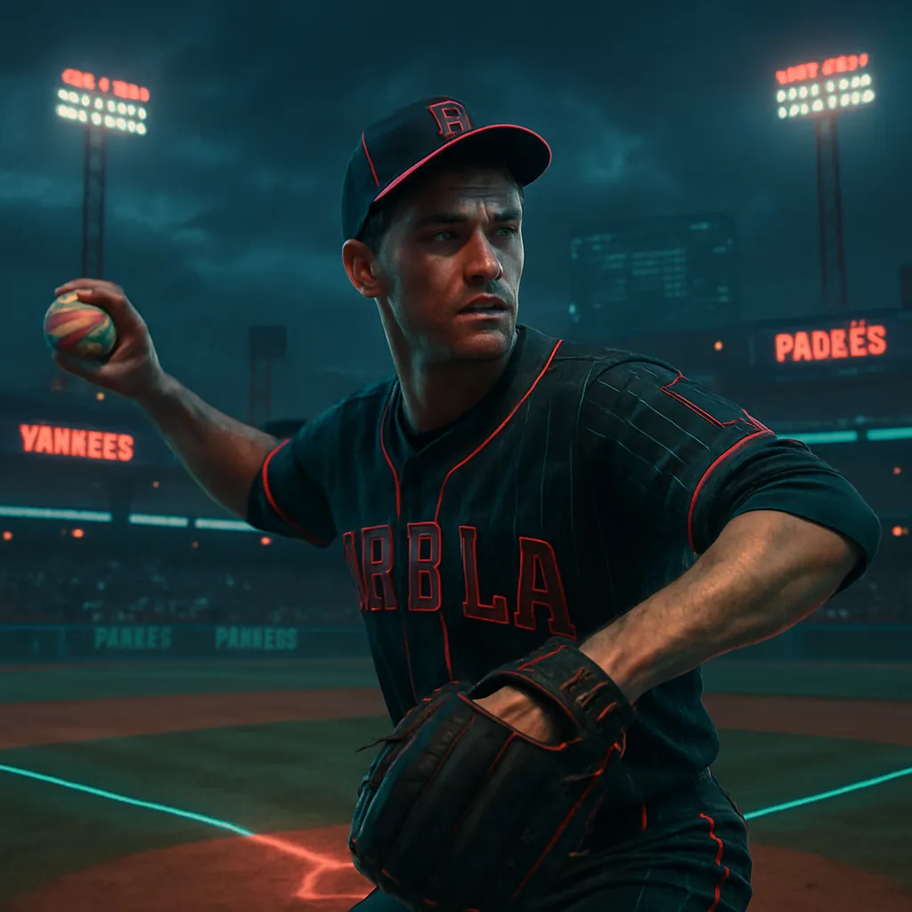 The dreamer envisions themselves as a talented pitcher who could have been in the Major Leagues but ended up with only dreams of baseball.