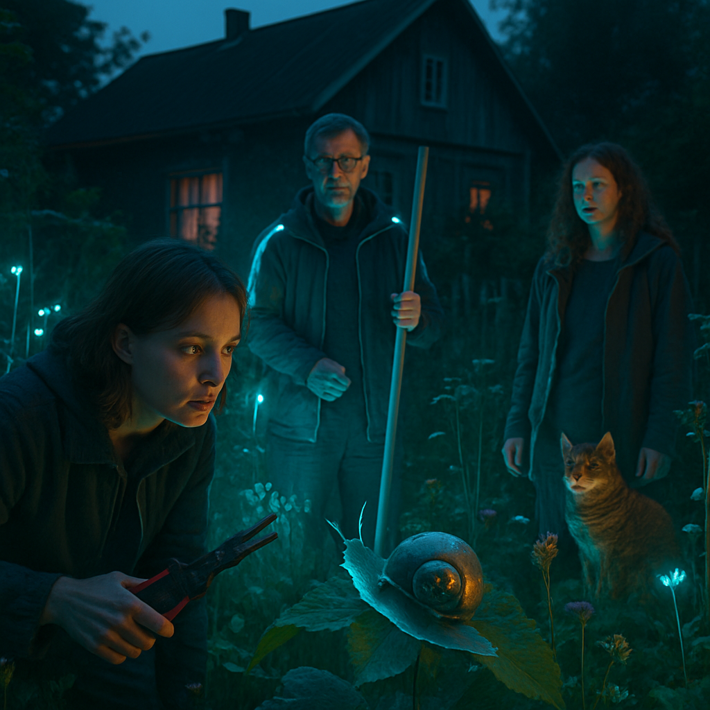 The dreamer is assigned a task by Edward to find poles in a garden at night. They decide not to cut them, joining Edward and Lena on a quest looking for flora and fauna, encountering surreal elements like talking cats. The dream shifts to a scene of running and dancing, indicating both creativity and fear.