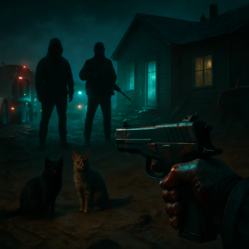 Dreamer is threatened by bad guys controlling an area. Concerned for safety of cats, dreams of escape or confrontation. Rebuilding project implies change.