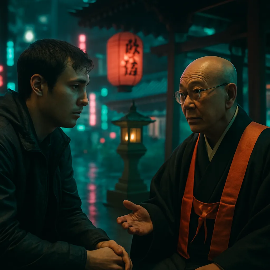 The dreamer seeks guidance from Assistant High Priest Dochu about moving to Makinoo and concerns over mortality. The priest reassures the dreamer to move and that the prediction of impending death is false.