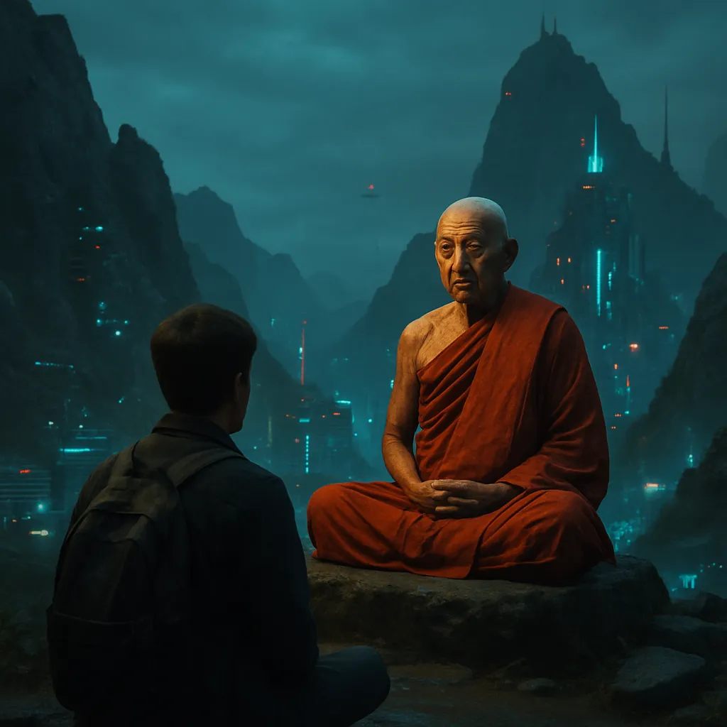 Dreamer attended the Superior Master on Vulture Peak, hoping for a moment of insight or connection.