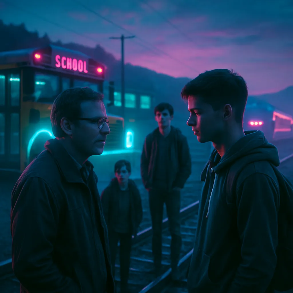 The dream involved fragmented scenarios at a school, interactions with students and trains, and a conversation about marijuana's implications on job prospects as a reflection of age.