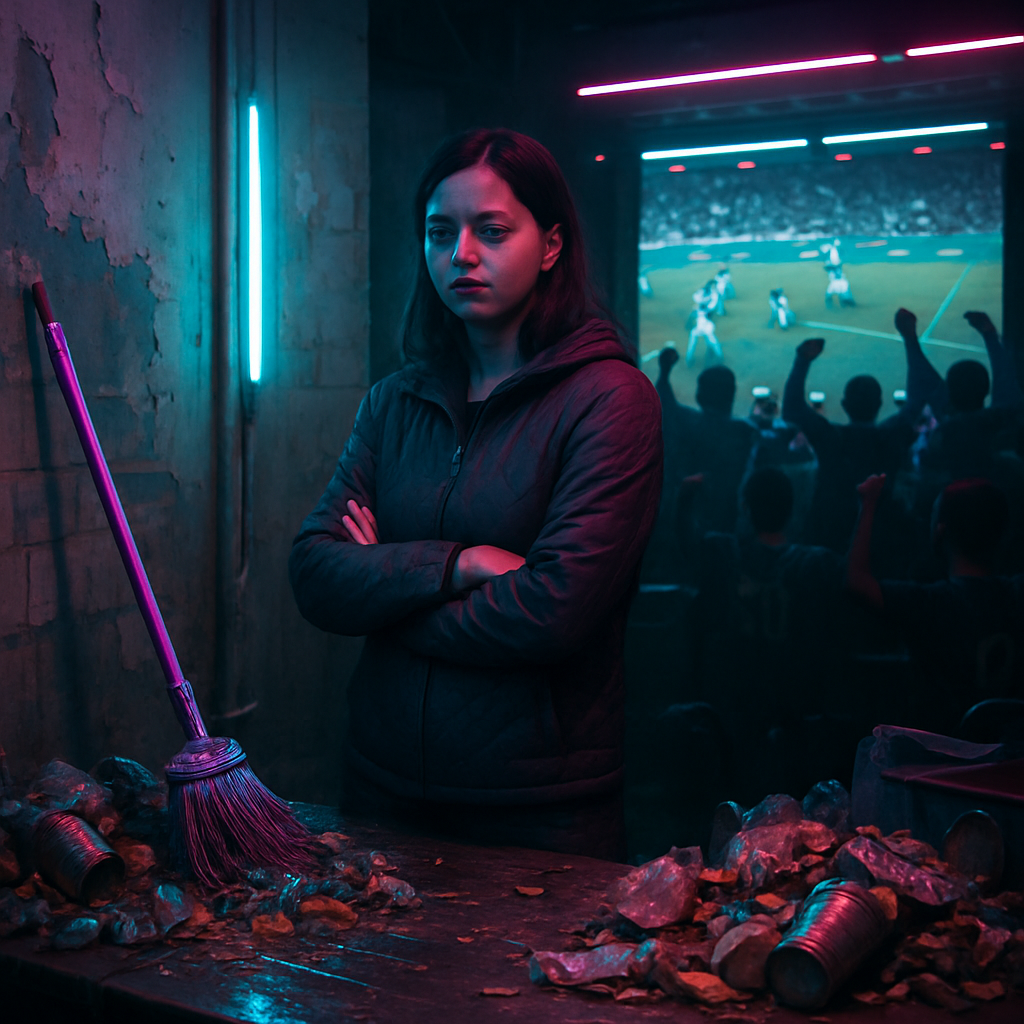 The dream features a mess needing cleaning, an indifferent woman, and a football game, leading to a realization about social connections beyond the game.