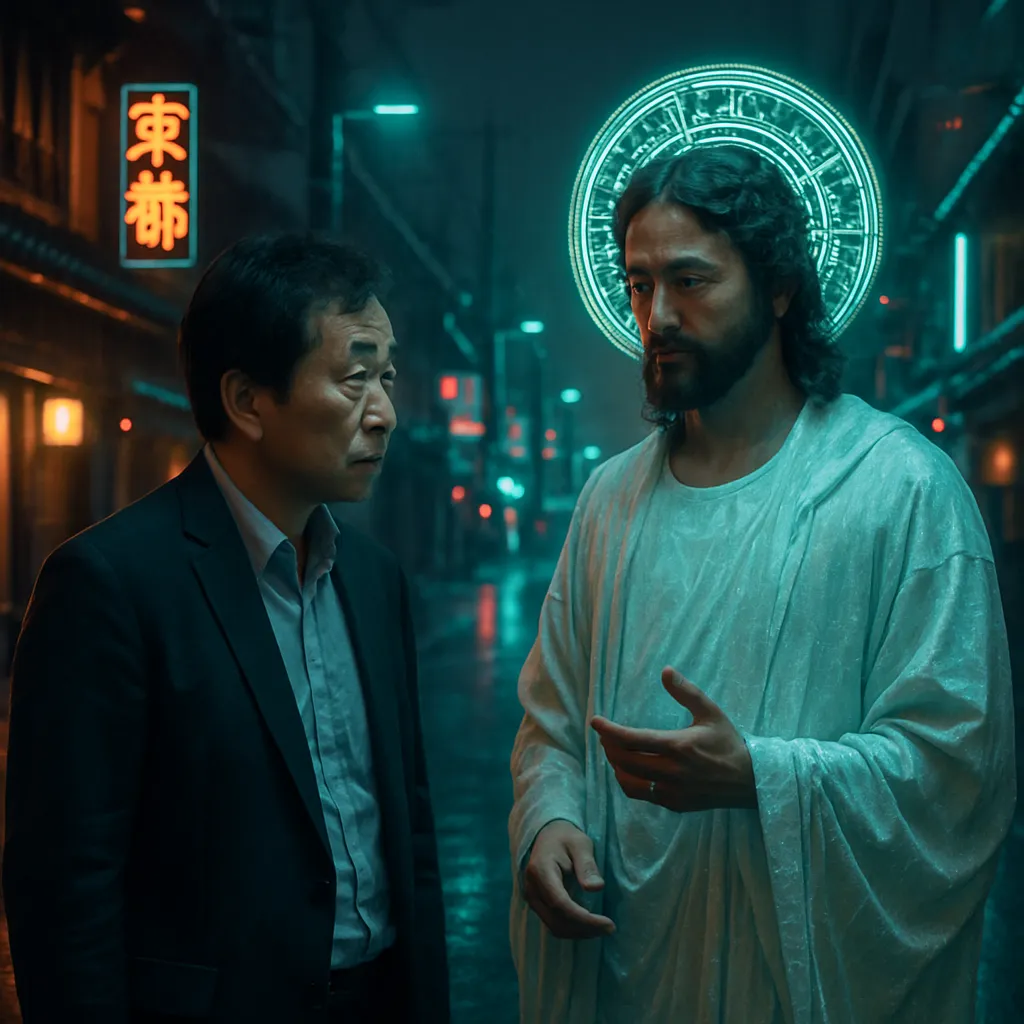 The dreamer encounters a new Councilor who seems both ordinary and divine. The conversation suggests a message about change or a desire not to live in the Kyoto area.