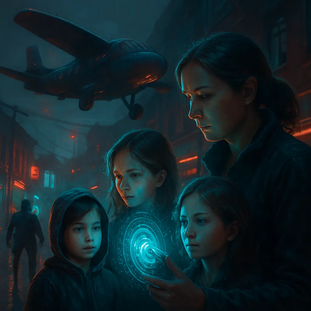 The dream involves observing a mother manipulating time to accelerate her child's aging, while later escaping in an airplane piloted by the dreamer's brother-in-law, avoiding military figures as a war approaches.