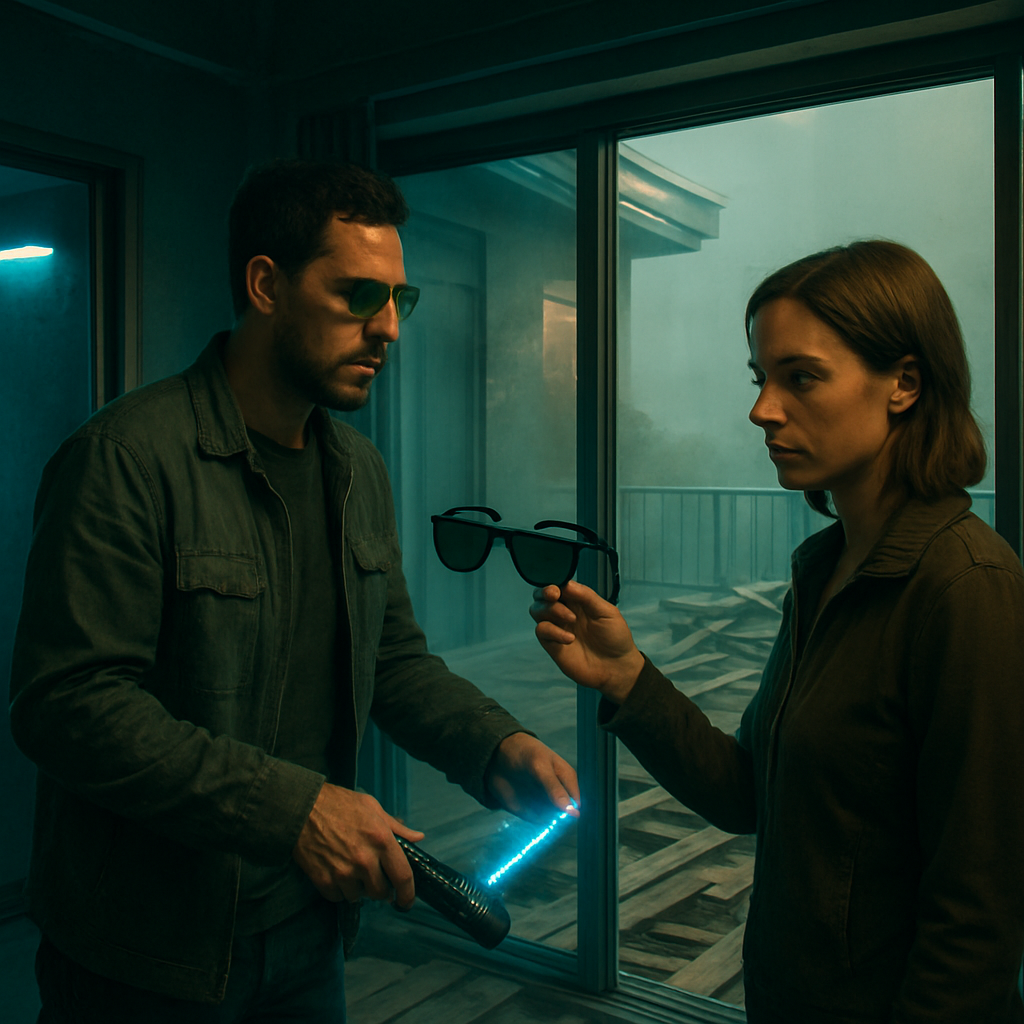 The dream involves a sequence with Morgan and his wife, a misunderstanding about sunglasses, and a task of disassembling a deck while maintaining order, but leading to disorganization.