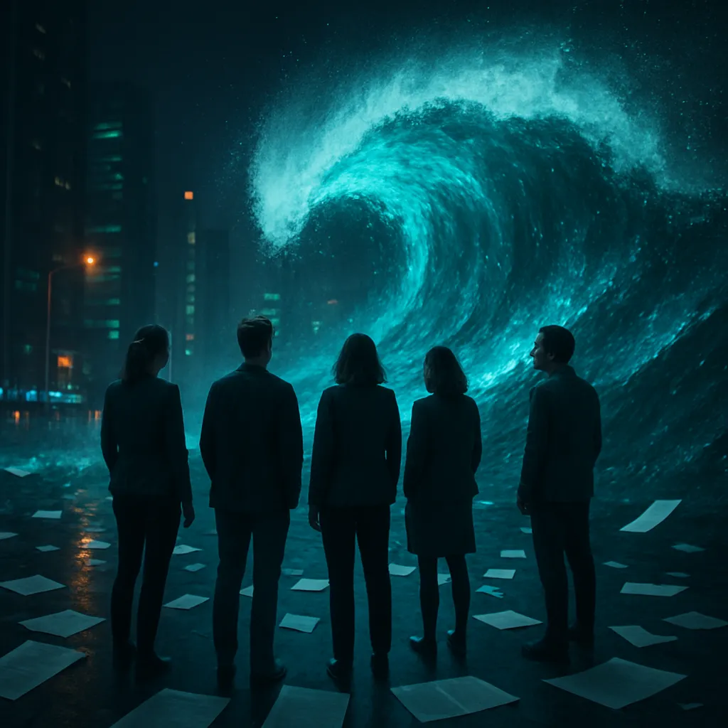 The dreamer observes how the works of certain people have sparked significant and positive changes in the world, leading to a wave of transformation.
