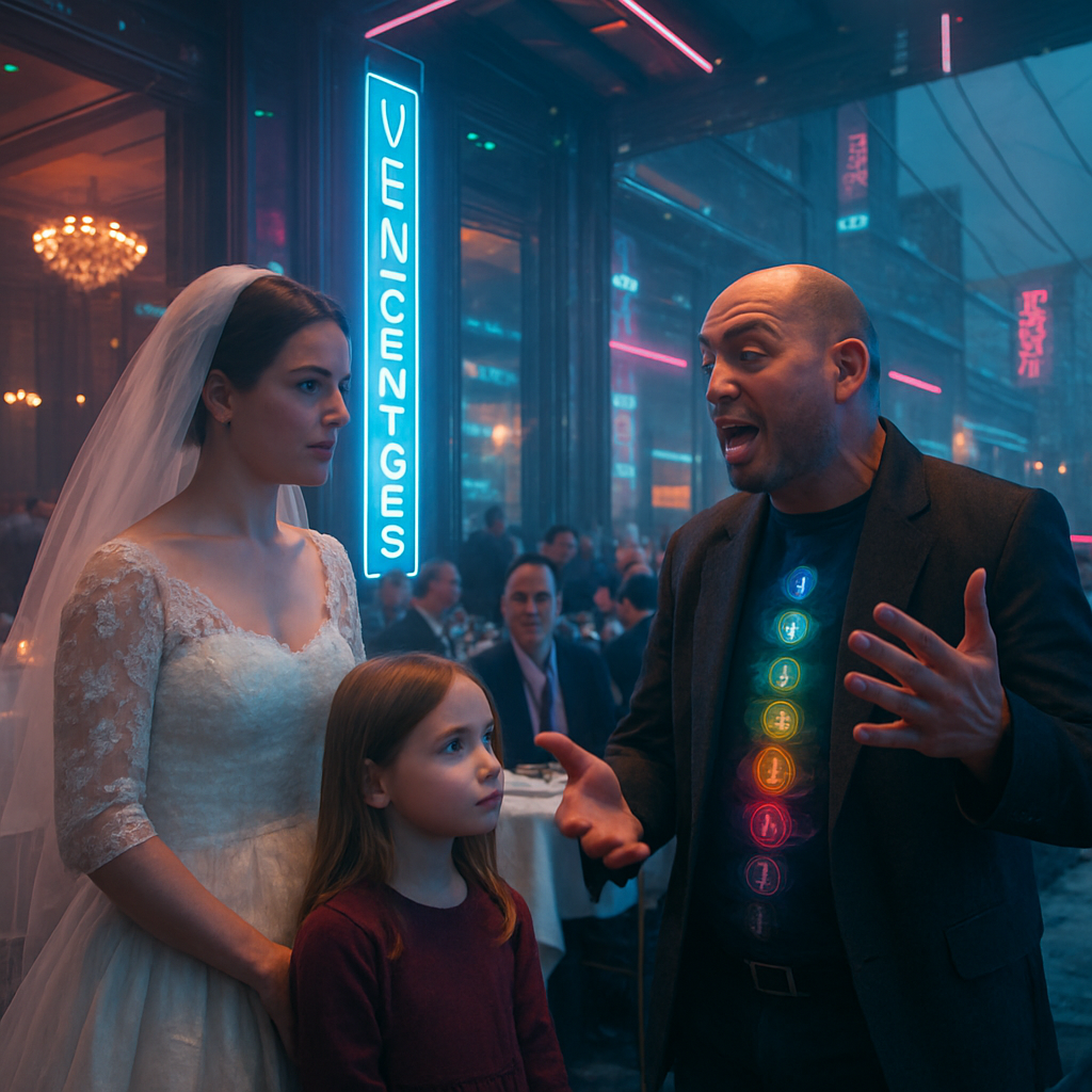 The dreamer attends a wedding reception with her daughter, encounters a loud man offering personality insights, and engages in various interpersonal activities. These experiences interweave with themes of self-discovery, reflection, and psychological insight.