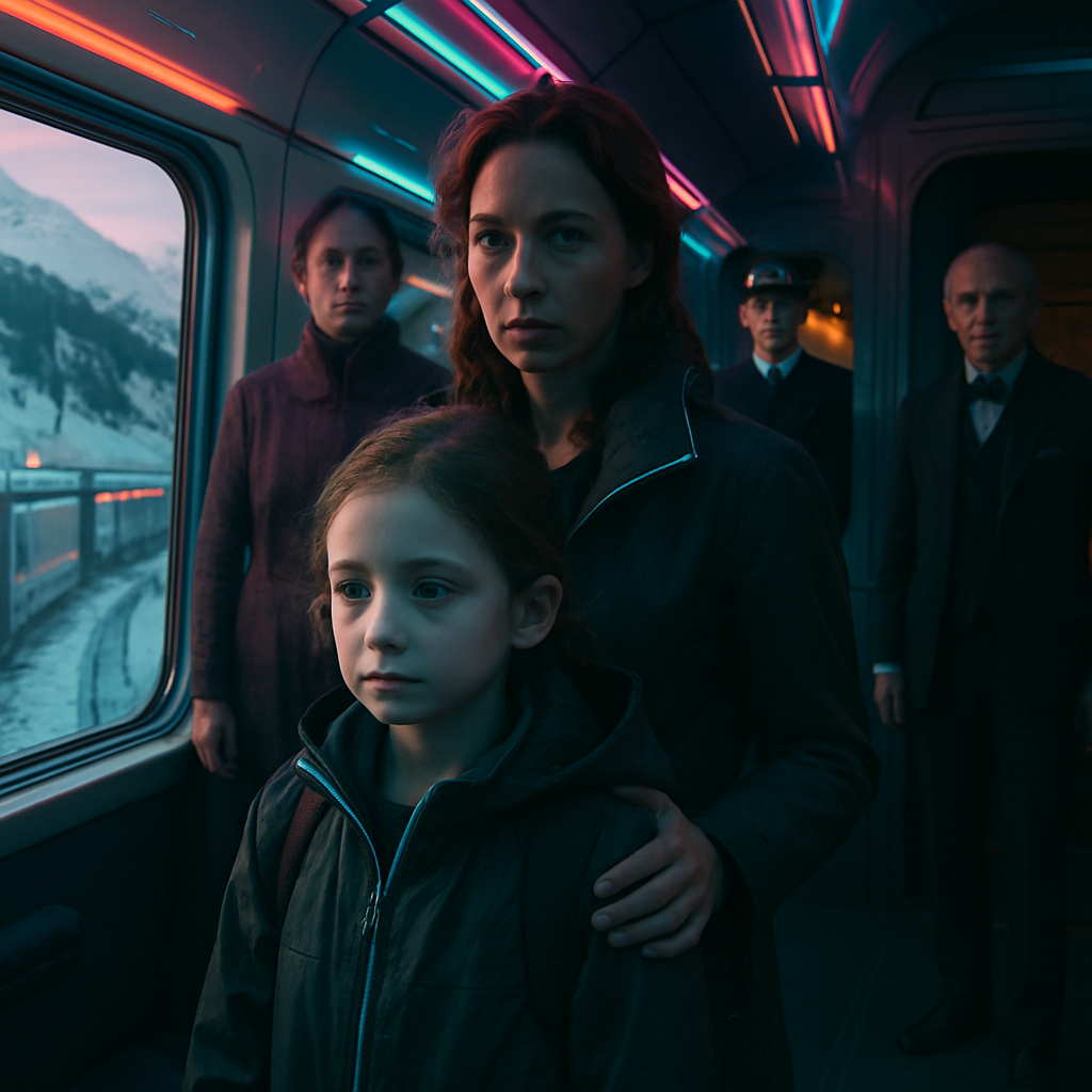 The dreamer prepares for a journey with their daughter, encountering various people and settings, including an interaction with a step-mother-like figure, a transition to a train station, and staying in a grand old house. The dream explores themes of travel, family dynamics, and clandestine plans.
