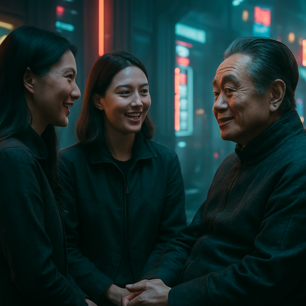 In the dream, two women praised the dreamer's sentiments to a Retired Emperor, who was pleased.